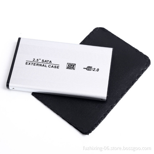 2.5 Inch HDD Enclosure USB 2.0 Custom Aluminum HDD Enclosure